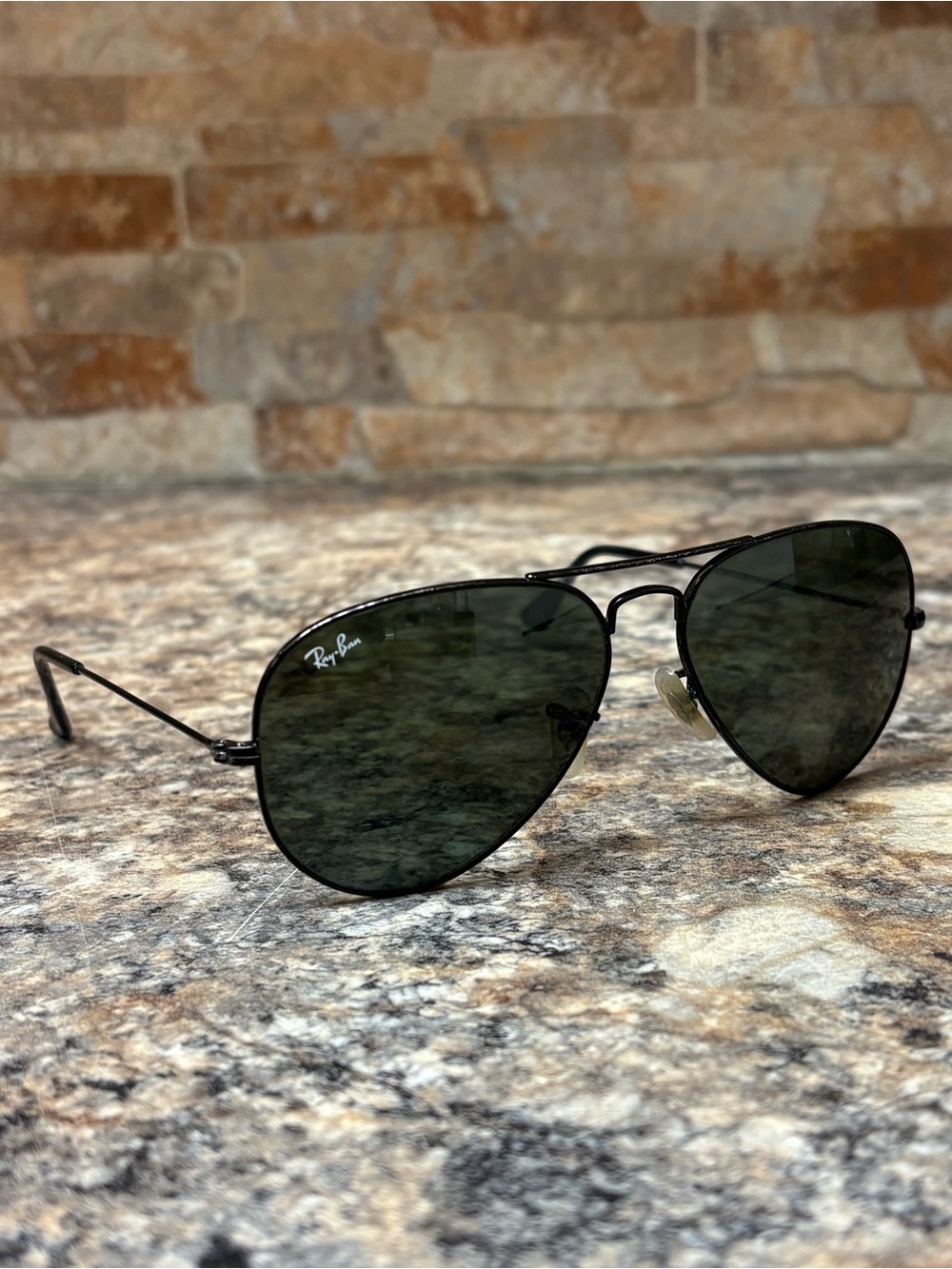 Ray Ban RB3025 Large Metal Aviator Sunglasses